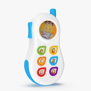 toy phone smoby cotoons 3D