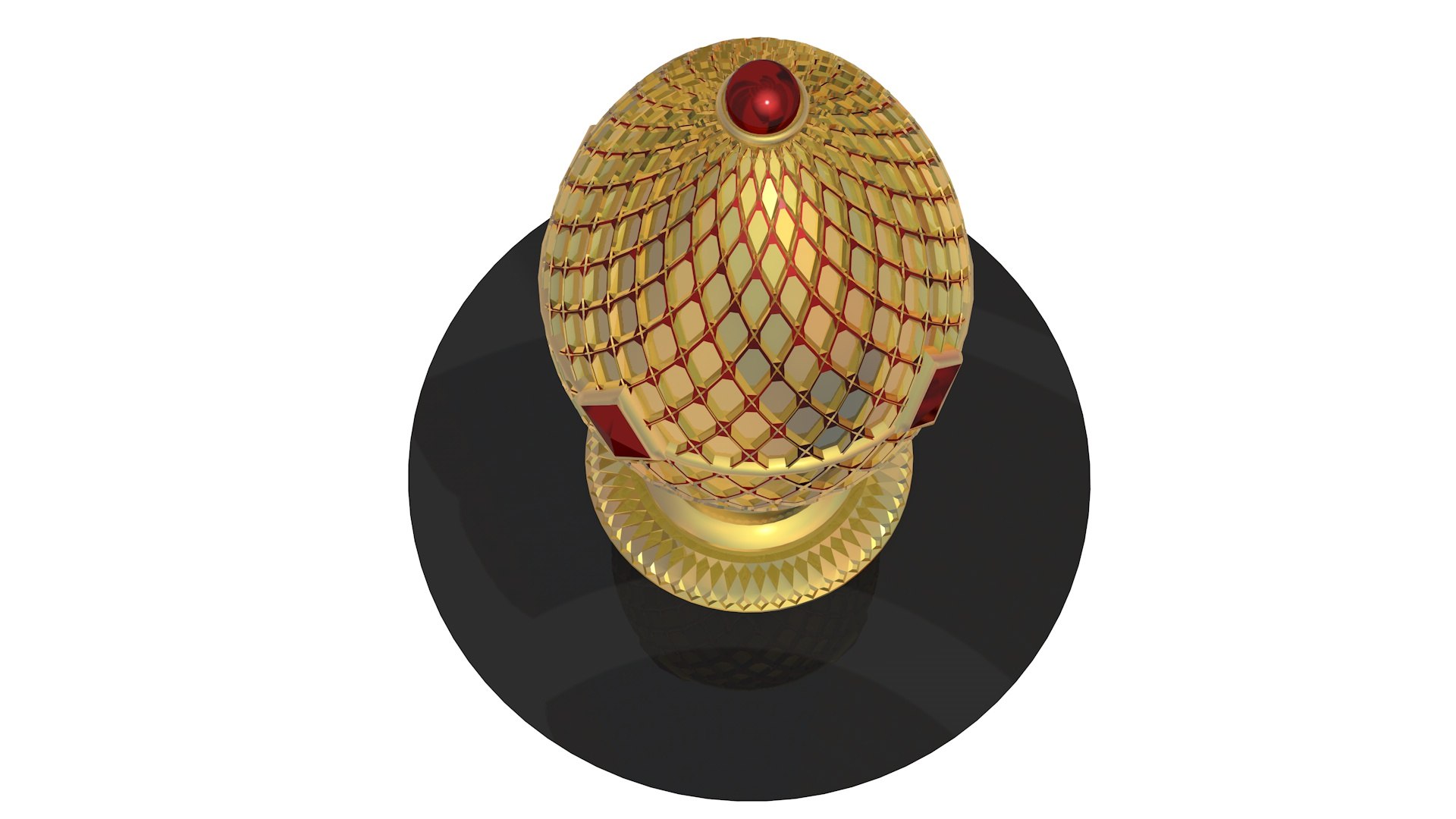 Faberge egg 3D model - TurboSquid 1513663