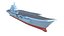 Tipo 001 Portaerei cinese Liaoning Modello 3D low poly Modello 3D