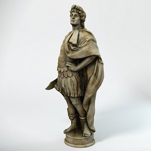 3d statue alexander great