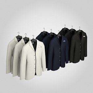 Man Suit Low Poly