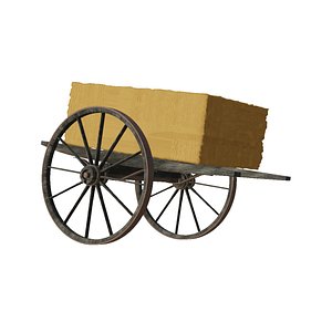 old handcart 3D model