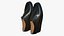 Sapatos de couro realistas V1