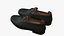 Sapatos de couro realistas V1