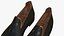 Sapatos de couro realistas V1