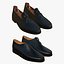 Sapatos de couro realistas V1