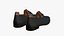 Sapatos de couro realistas V1