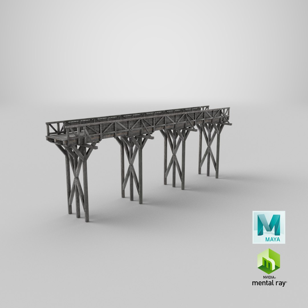 3D Medieval Wooden Bridge Tiled 3 Sections https://p.turbosquid.com/ts-thumb/eC/xTqarR/eH/stemcell_maya_mental_ray_render/png/1639471283/1920x1080/fit_q87/304377788330d6b5875ce42f8986d7d1efe6c686/stemcell_maya_mental_ray_render.jpg