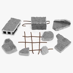 Concrete Debris Set