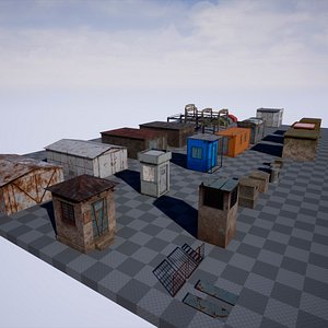 Old Small Buildings