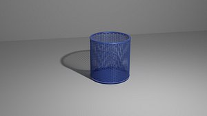 Pencil Case or Trash Can 3D model