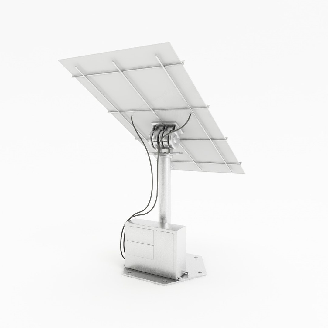 Solar Panel Set 3d Model