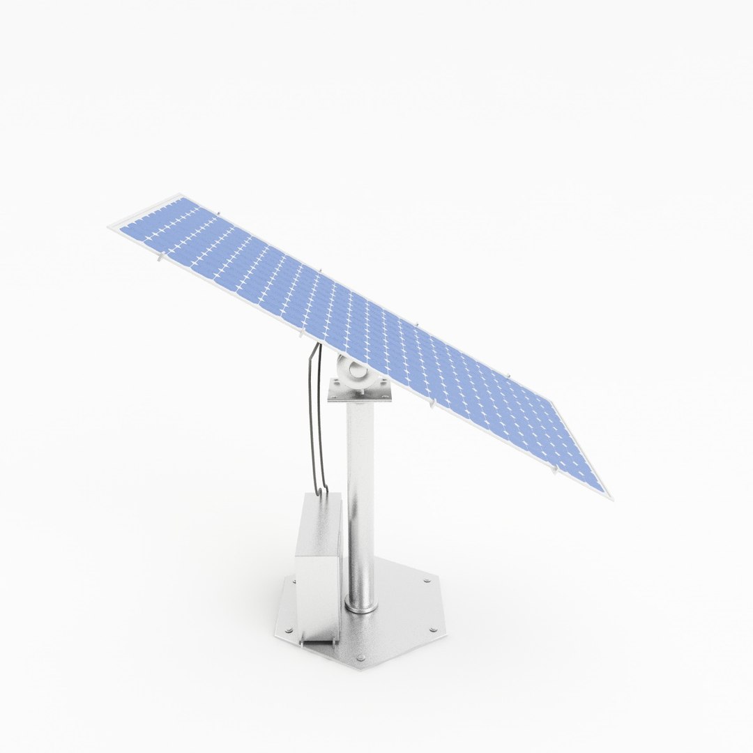 Solar Panel Set 3d Model
