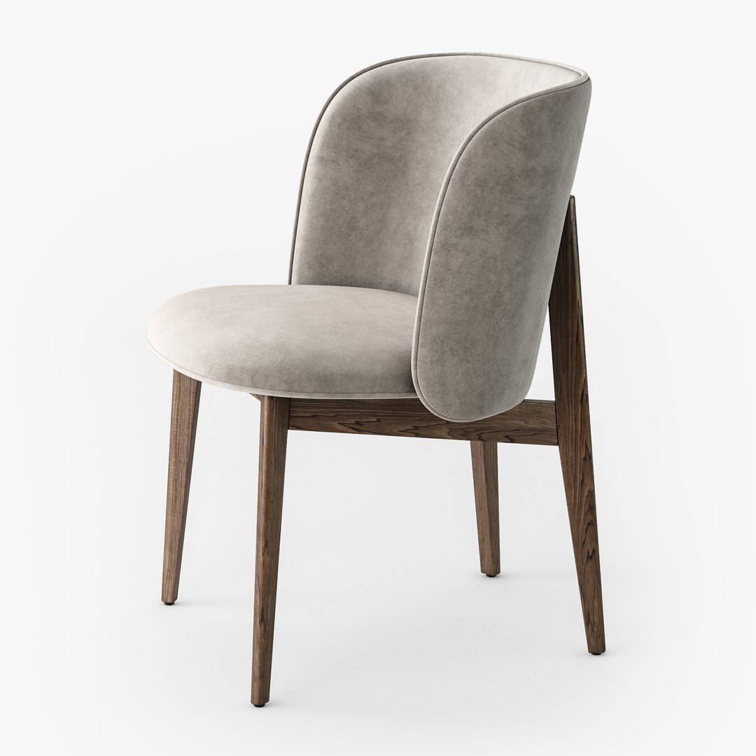 3D Calligaris Abrey Wood Armchair - TurboSquid 1782526