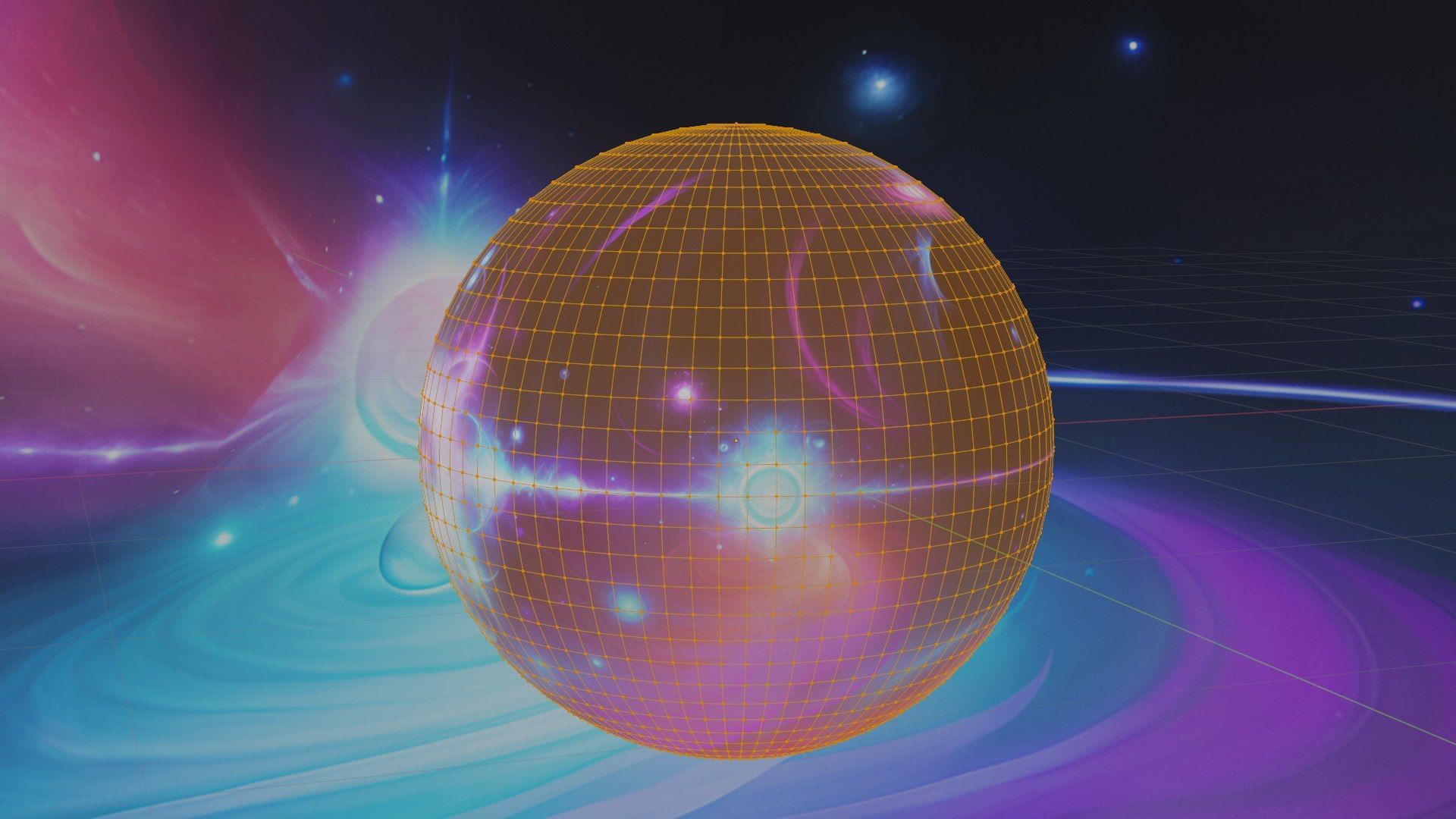 3D Panoramic Sky SET - Celestial Odyssey 02 - 3D Mesh And Sphere Model ...
