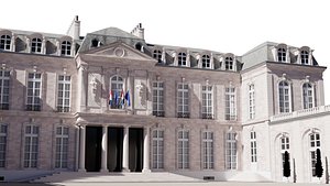 Elysee Palace 3D model