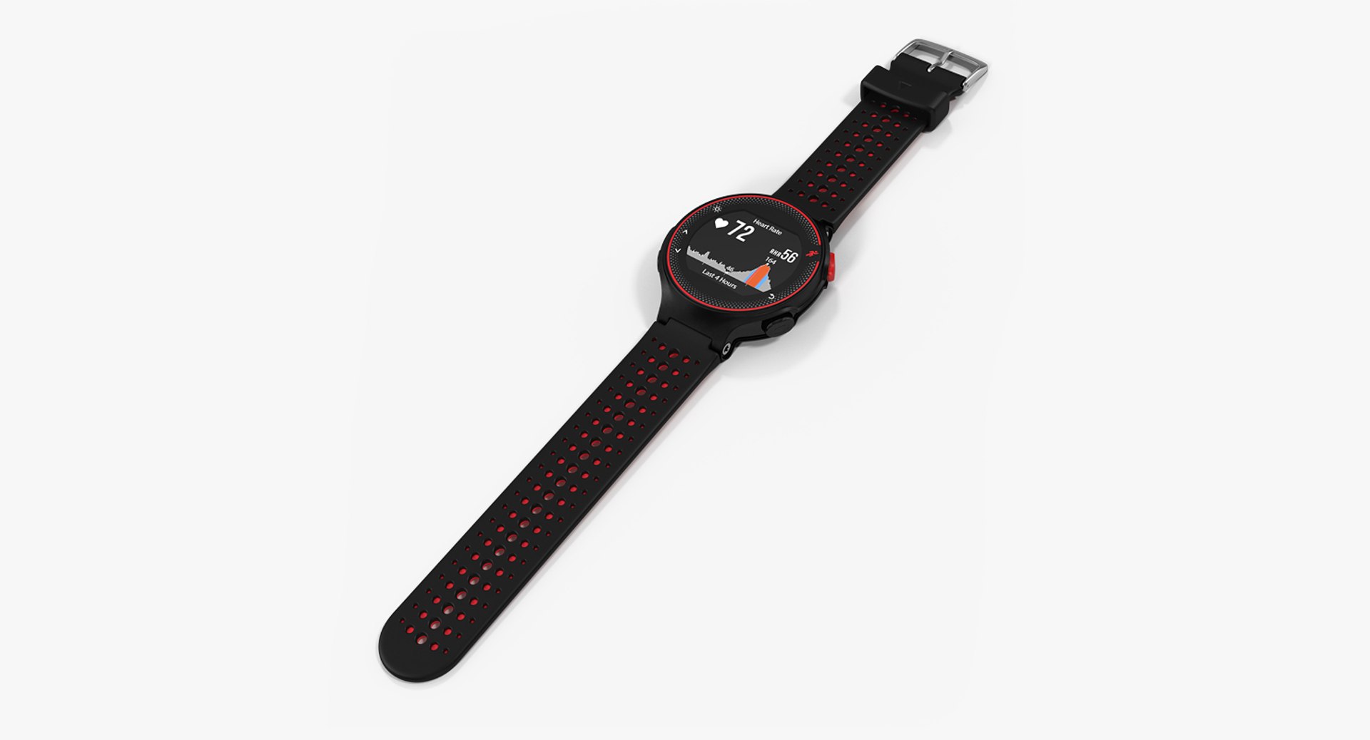 Sport Activity Tracker 3D model preview