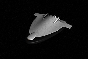 shuttle 3d c4d