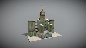 3D The Clock Towers