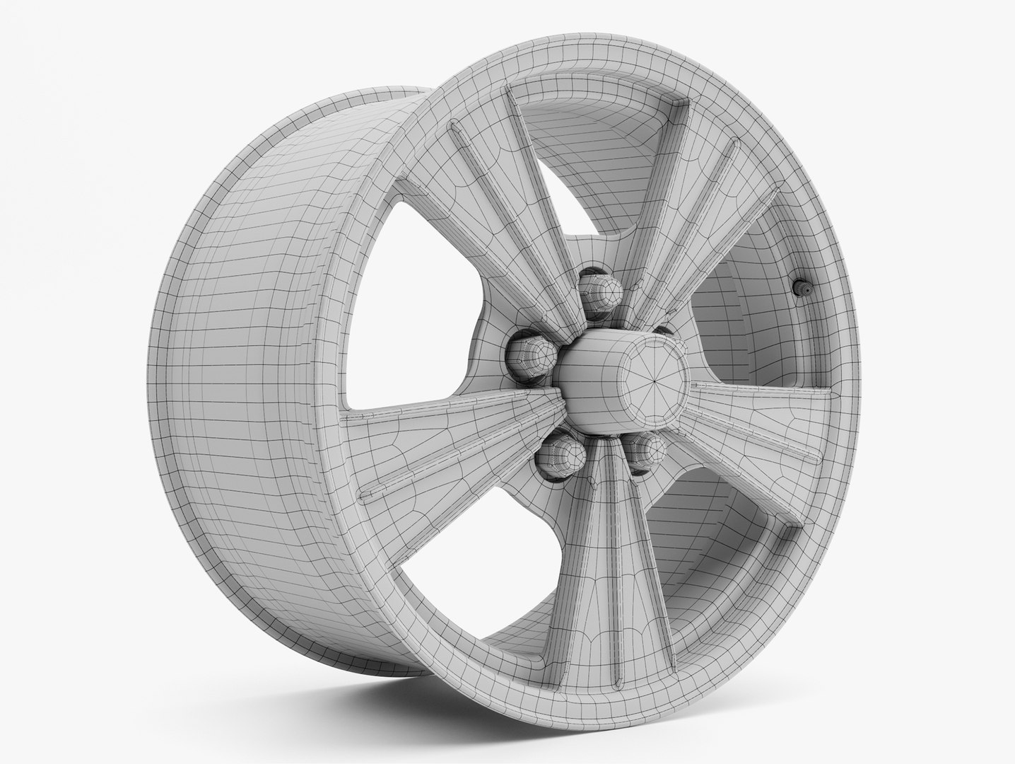 3D Radir Tri Rib Wheel - TurboSquid 1700753