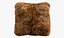 Collection de 38 coussins en fourrure