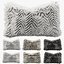 Collection de 38 coussins en fourrure