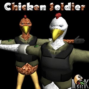maya chicken soldier