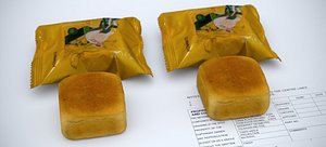 3D PINEAPPLE MOON CAKE A 2024