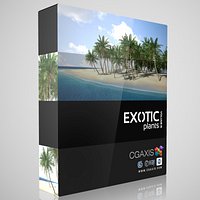 CGAxis Models Volume 15 Exotic Plants