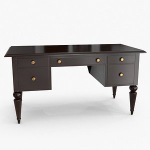 3D Vintage Desk