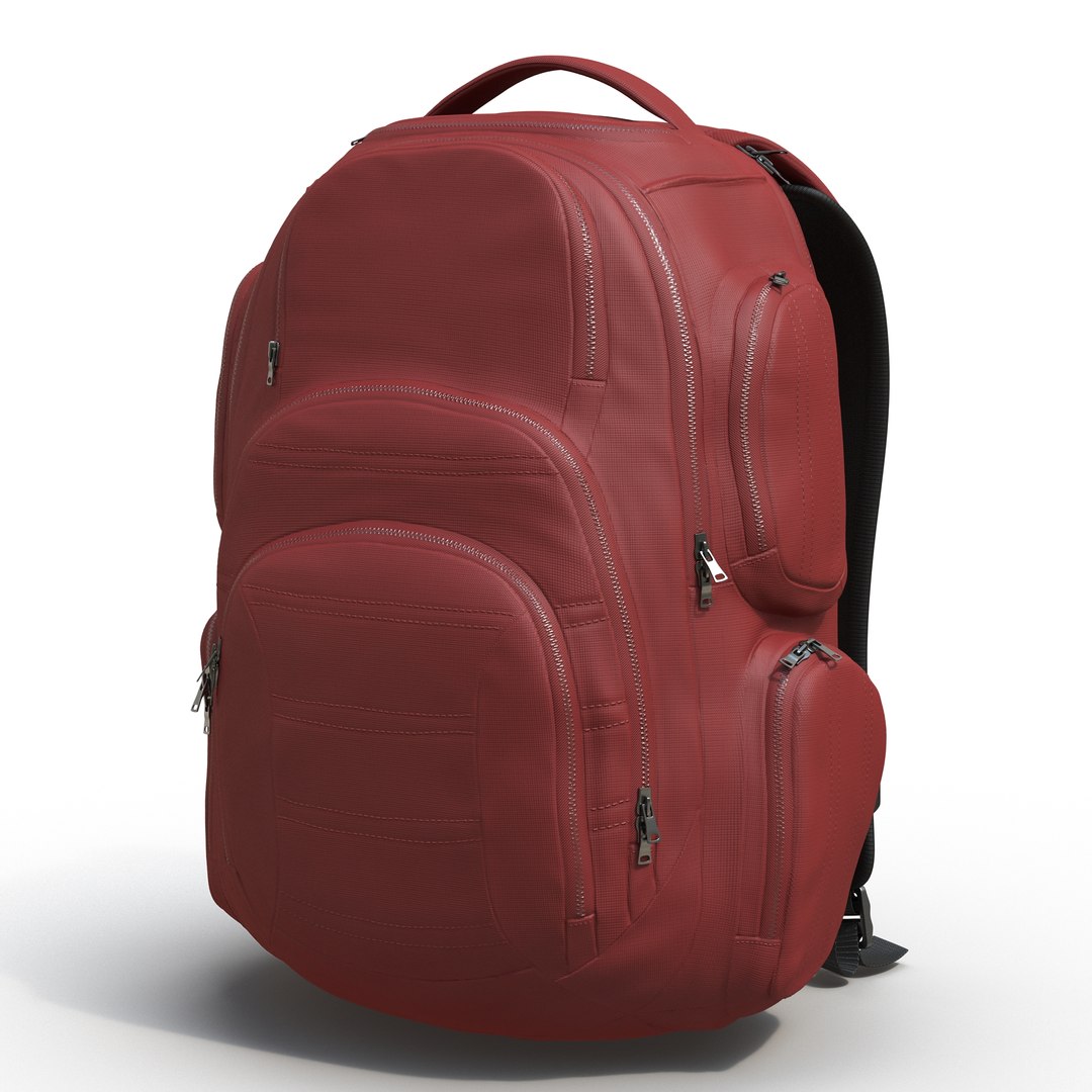 Backpack 3 Generic 3D Model 3D model preview