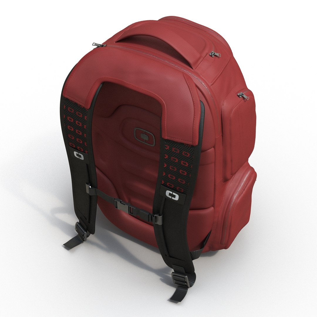 Backpack 3 Generic Modeled C4d