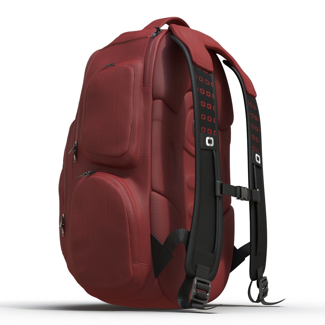 Backpack 3 Generic Modeled C4d