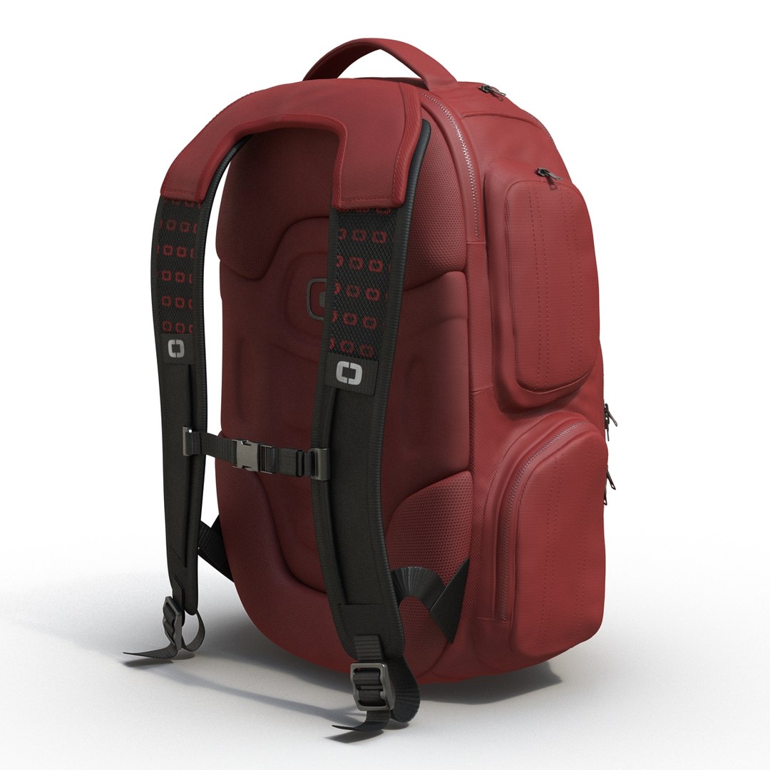 Backpack 3 Generic Modeled C4d