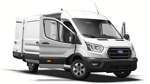 Ford Transit Van L3H2 HQInterior 2024 3D model