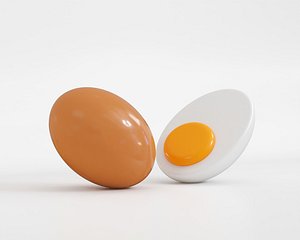 Chicken Egg 3d model model