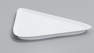 3D pizza plate model