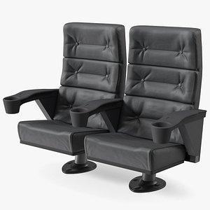 Phantom P40 Leather Cinema Chairs for Two Places