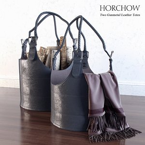 leather tote 3d max