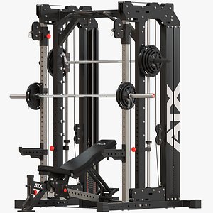 ATX Smith Cable Rack Weight Stack model