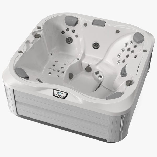 3D Jacuzzi J 335 Hot Tub Grey