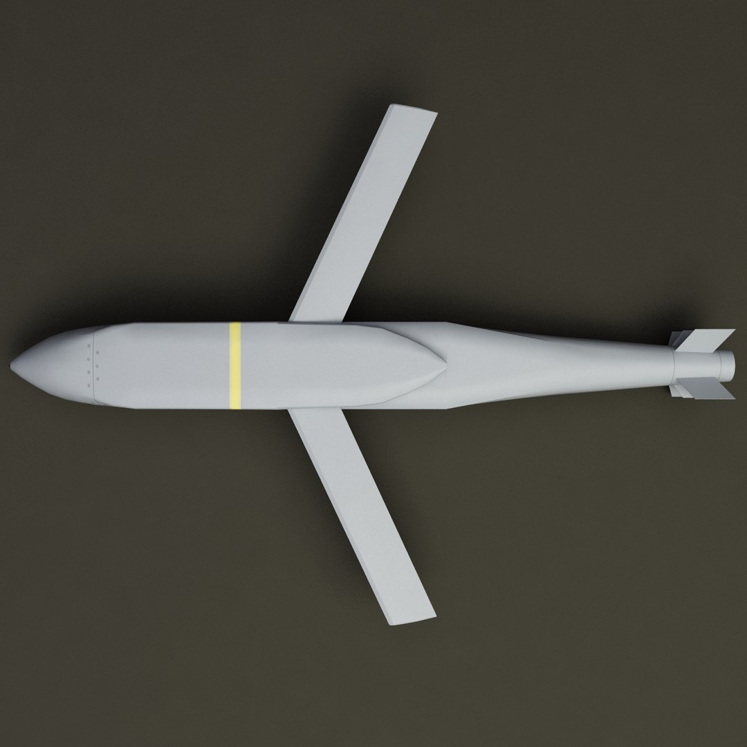Aircraft Missile Agm-154 Jsow 3d 3ds