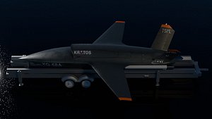 Kratos XQ-58 Valkyrie 3D