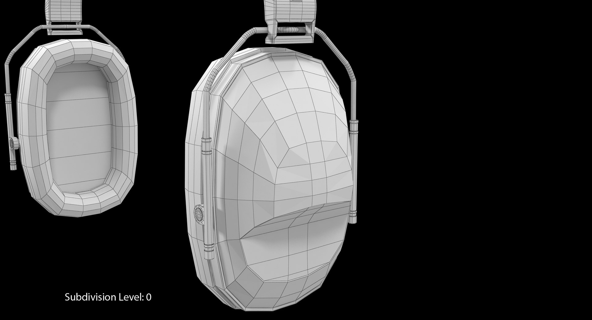 3d Model Earmuffs Ear