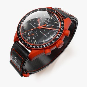 3D Moonswatch Mission on Earth - Lava model