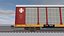 Train Car: Santa Fe Autorack