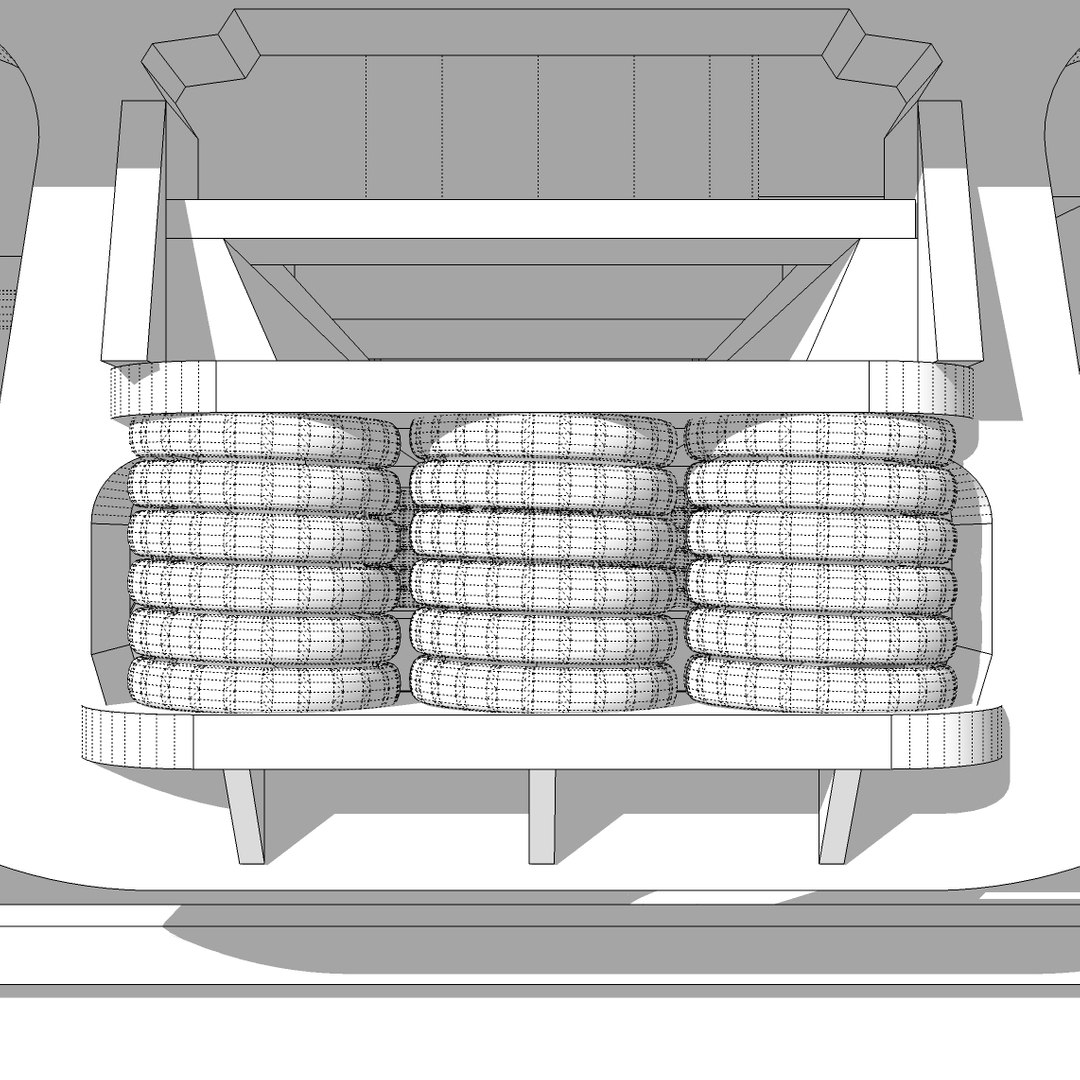 3d Model Of Train Car Autorack