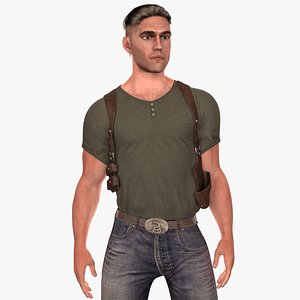 Urban Agent PBR Rigged 4K 2020
