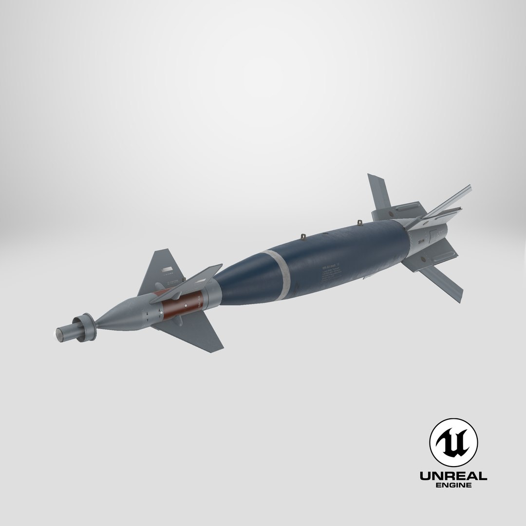 3D GBU-10 Paveway 2 Naval Aircraft Guided Bomb PBR https://p.turbosquid.com/ts-thumb/eE/HOkf3a/Wo/stemcell_unreal_render/png/1727819877/1920x1080/fit_q87/5de2bfb1eda4c6b0983519cc31f3d35d458e5c4a/stemcell_unreal_render.jpg
