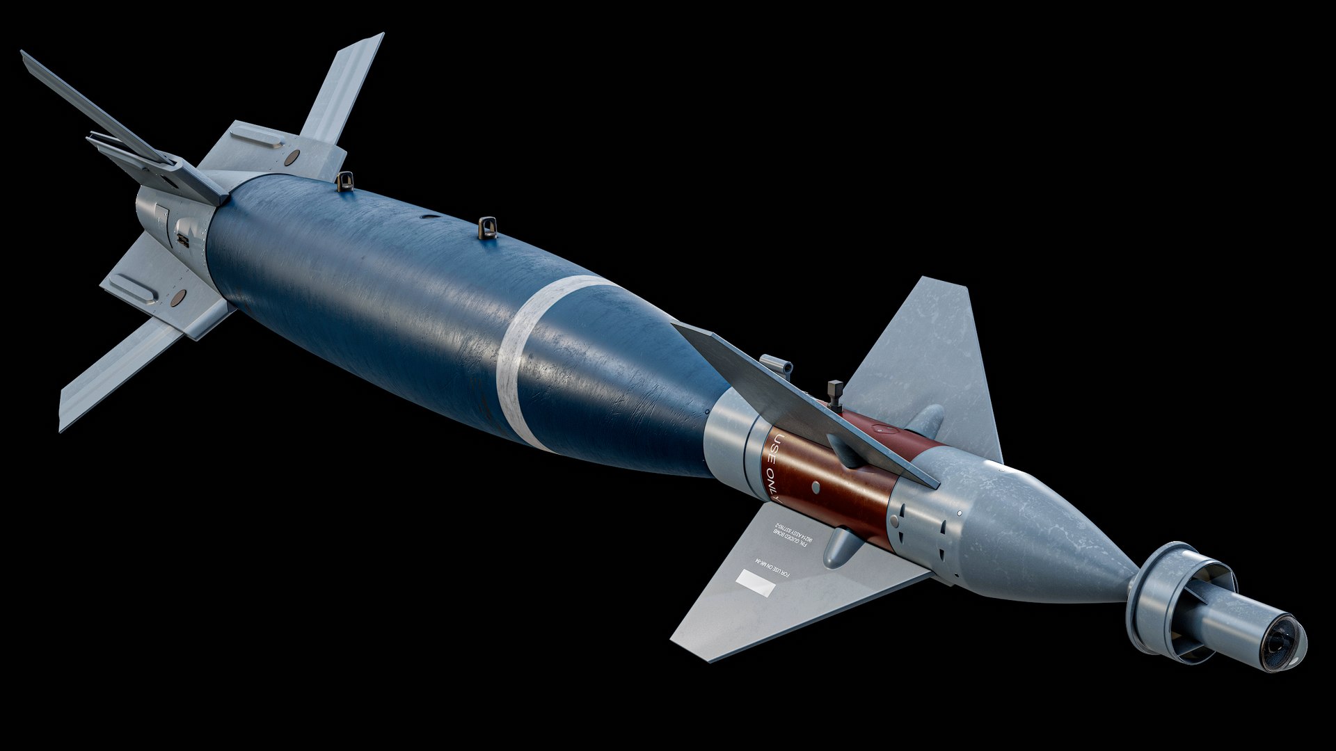 3D GBU-10 Paveway 2 Naval Aircraft Guided Bomb PBR https://p.turbosquid.com/ts-thumb/eE/HOkf3a/Z6/r_viewport_022/png/1725811995/1920x1080/fit_q87/328d6372dd78e8c225bc118ccfa14c1d36b5310c/r_viewport_022.jpg